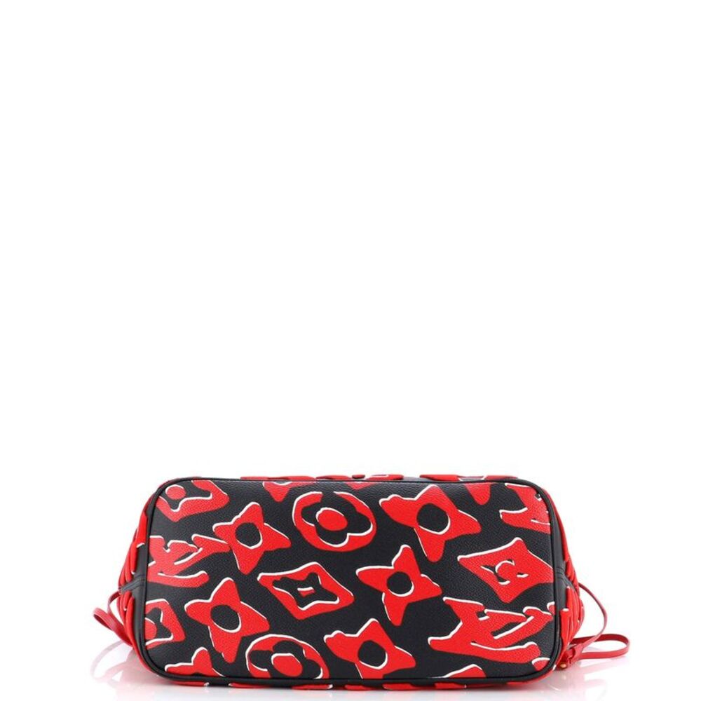 Louis Vuitton Neverfull NM Tote Limited Edition Urs Fischer Tufted Monogram Canv - Picture 5 of 7
